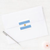 Flag of Argentina - Bandera Quadratischer Aufkleber (Umschlag)