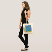 Flag of Aruba 3 Star Bag Tragetasche (Vorderseite (Model))