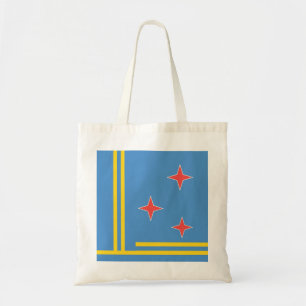 Flag of Aruba 3 Star Bag Tragetasche