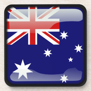 Flag of Australia Getränkeuntersetzer