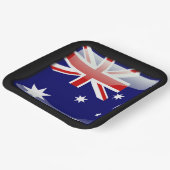 Flag_of_Australia Pappteller (Gewinkelt)