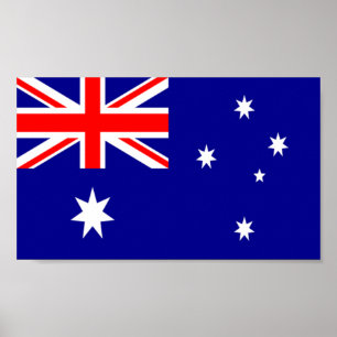 Flag of Australia Poster