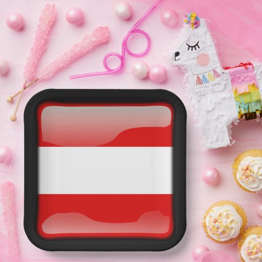 Flag_of_Austria Pappteller (Party)