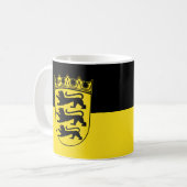 Flag of Baden-Württemberg Coffee Mug Kaffeetasse (Vorderseite Links)