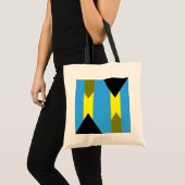 Flag of Bahamas Bag Tragetasche (Vorderseite (Produkt))