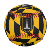 Flag of Baltimore, Maryland Baseball (Rückseite)