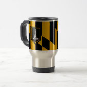Flag of Baltimore Travel Mug Reisebecher (Vorderseite Links)