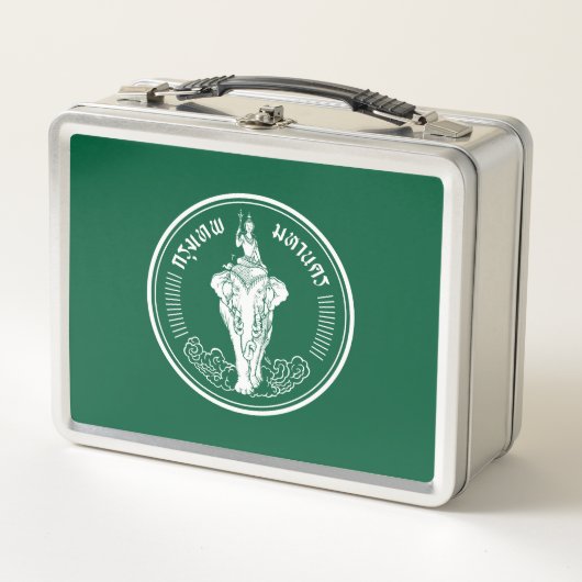 Flag of Bangkok, Thailand Metal Lunch Box (Vorderseite)