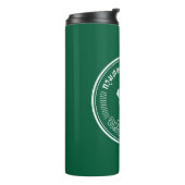 Flag of Bangkok, Thailand Thermal Tumbler Thermosbecher (Nach links gedreht)