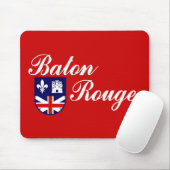 Flag of Baton Rouge, Louisiana Mouse Pad Mousepad (Mit Mouse)