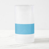 Flag of Bavaria Frosted Glass Beer Mug Mattglas Bierglas (Mittel)