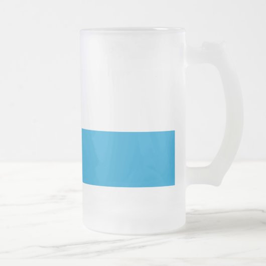 Flag of Bavaria Frosted Glass Beer Mug Mattglas Bierglas (Rechts)