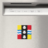 Flag of Bedfordshire Magnet (In Situ (Geschirrspüler))