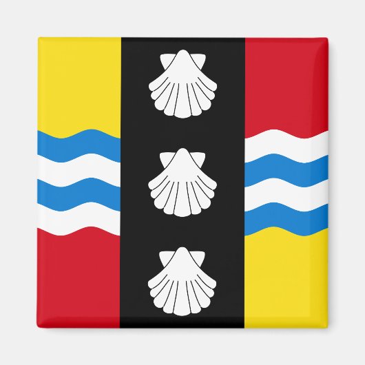 Flag of Bedfordshire Magnet (Vorne)