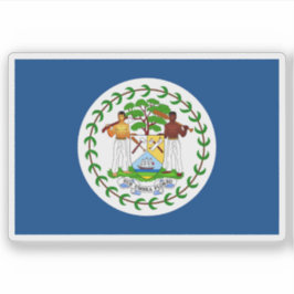 Flag of Belize (1950-1981) Aufkleber