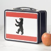 Flag of Berlin Metal Lunch Box (Beispiel)
