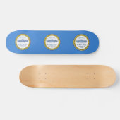 Flag of Boston, Massachusetts Skateboard (Horizontal)