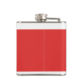 Flag of Calgary, Alberta Flask Flachmann (Rückseite)