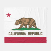 Flag Of California,California flag blanket Fleecedecke (Vorderseite (Horizontal))
