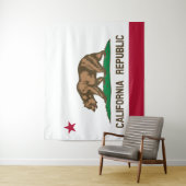 Flag Of California Wall Tapestry Wandteppich (Beispiel)