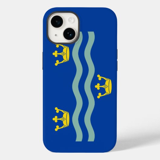 Flag of Cambridgeshire Case-Mate iPhone Case (Rückseite)