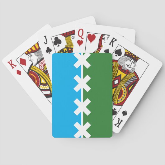 Flag of Cedar Park, Texas Spielkarten (Rückseite)