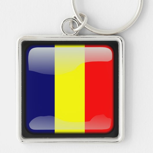 Flag_of_Chad Schlüsselanhänger (Vorne)