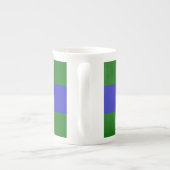 Flag of Chattanooga, Tennessee Bone China Mug Porzellantasse (Rückseite)