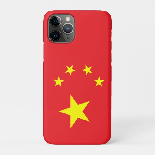 Flag of China Case-Mate iPhone Hülle (Rückseite)
