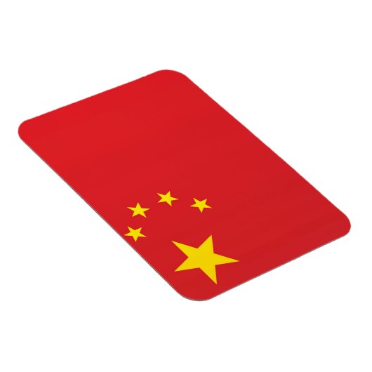 Flag of China Magnet (Rechte Seite)