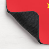 Flag of China Mousepad (Ecke)