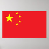 Flag of China Poster (Vorne)
