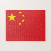 Flag of China Puzzle (Horizontal)