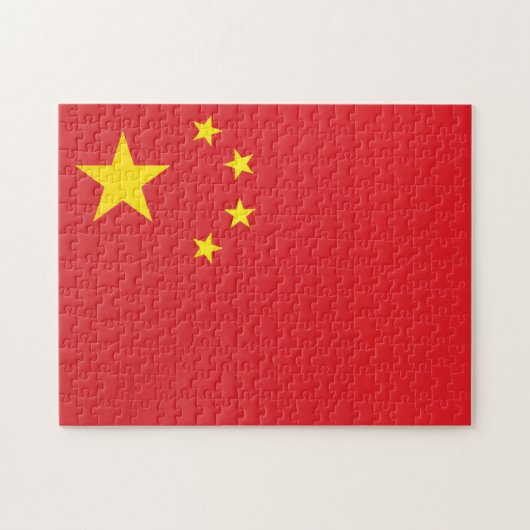 Flag of China Puzzle (Horizontal)