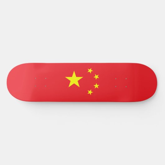 Flag of China Skateboard (Horizontal)