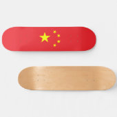Flag of China Skateboard (Horizontal)