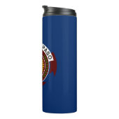 Flag of City of El Paso, Texas Thermal Tumbler Thermosbecher (Nach rechts gedreht)