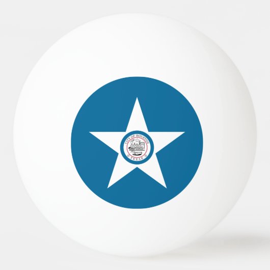 Flag of city of Houston, Texas Ping-Pong Ball (Vorderseite)