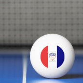 Flag of Cleveland, Ohio Ping Pong Ball Tischtennisball (Netto)