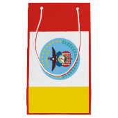 Flag of Columbus, Ohio Small Gift Bag Kleine Geschenktüte (Vorderseite)
