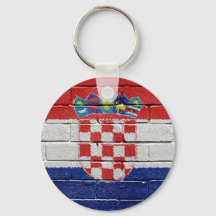 Flag of Croatia Schlüsselanhänger