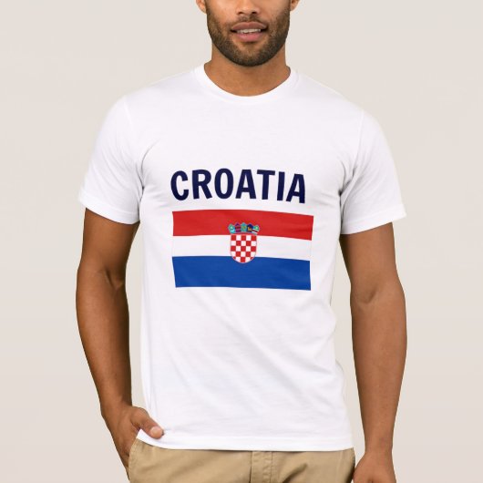Flag of Croatia T-Shirt (Vorderseite)
