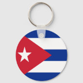 Flag of Cuba Schlüsselanhänger (Vorderseite)