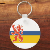 Flag of Dutch Limburg Schlüsselanhänger (Vorderseite)