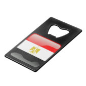 Flag_of_Egypt Geldbeutel Flaschenöffner (Vorderseite Schrägansicht)