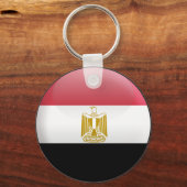 Flag of Egypt Schlüsselanhänger (Vorderseite)