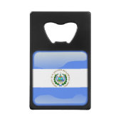 Flag_of_El_Salvador Geldkarten Flaschenöffner (Rückseite)