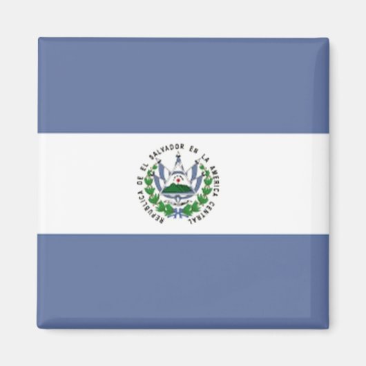 Flag of El Salvador Magnet (Vorne)