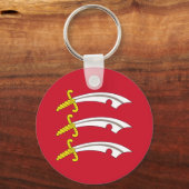 Flag of Essex Keychain Schlüsselanhänger (Vorderseite)