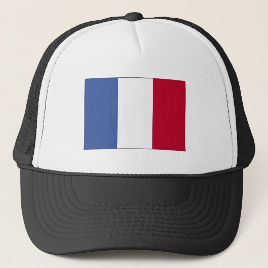Flag of France Truckerkappe (Vorderseite)